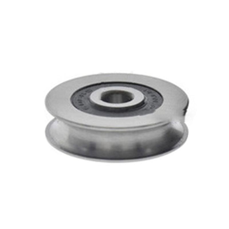 6*30*8mm Vysoce kvalitní drátěná lana s drážkou Ložisková kladka pro posuvná kladka pro dveřní okno Kladka kladky z nerezové oceli