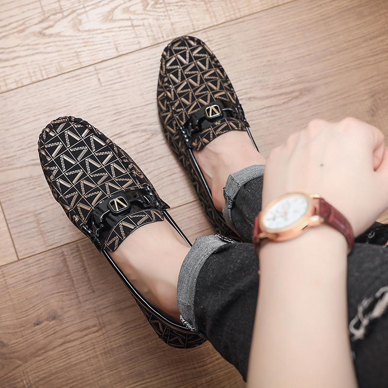 2025 Men's Trend Doudou Shoes Summer Lazy Soft Surface Business Versatile Loafers Soft Sole Driving Casual Men's Shoes