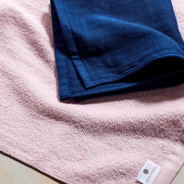 Set of 10 Gauze Hand Towels, Single-Sided, Made in Japan, Senshu Towels (Approx. 32 x 33 cm), Light Pink