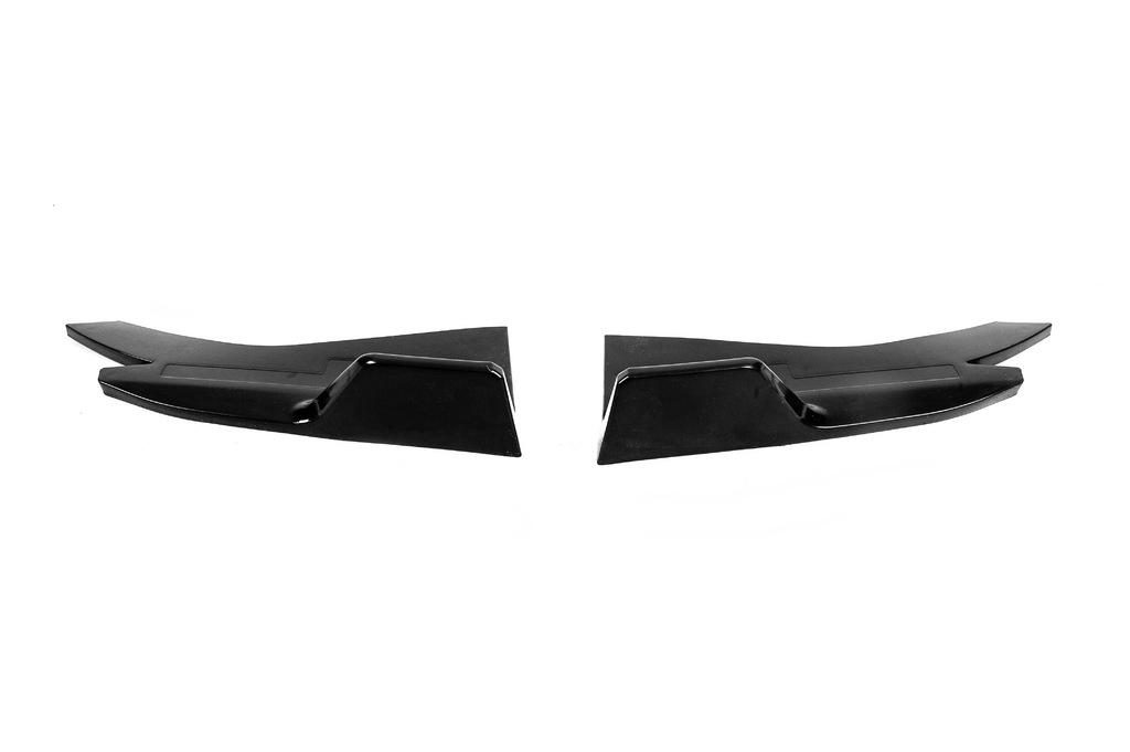 

Universal Flap pads for rear bumper type D (2 pcs, black gloss, ABS plastic)