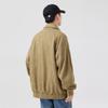 Spring and Autumn Lapel Jacket Men's Casual Japanese Retro Loose Outdoor Windproof Work Jacket Trendy Men's Clothing