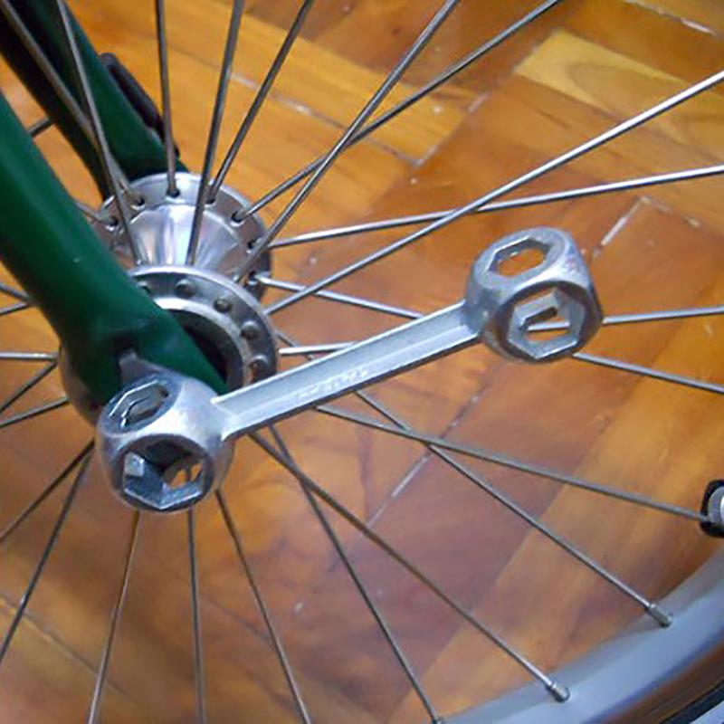 6-15Mm Bone Shape Hexagon Wrench Multipurpose 10 Holes Cycling Durable Spanner Bicycle Bike Repair Tool Accessories