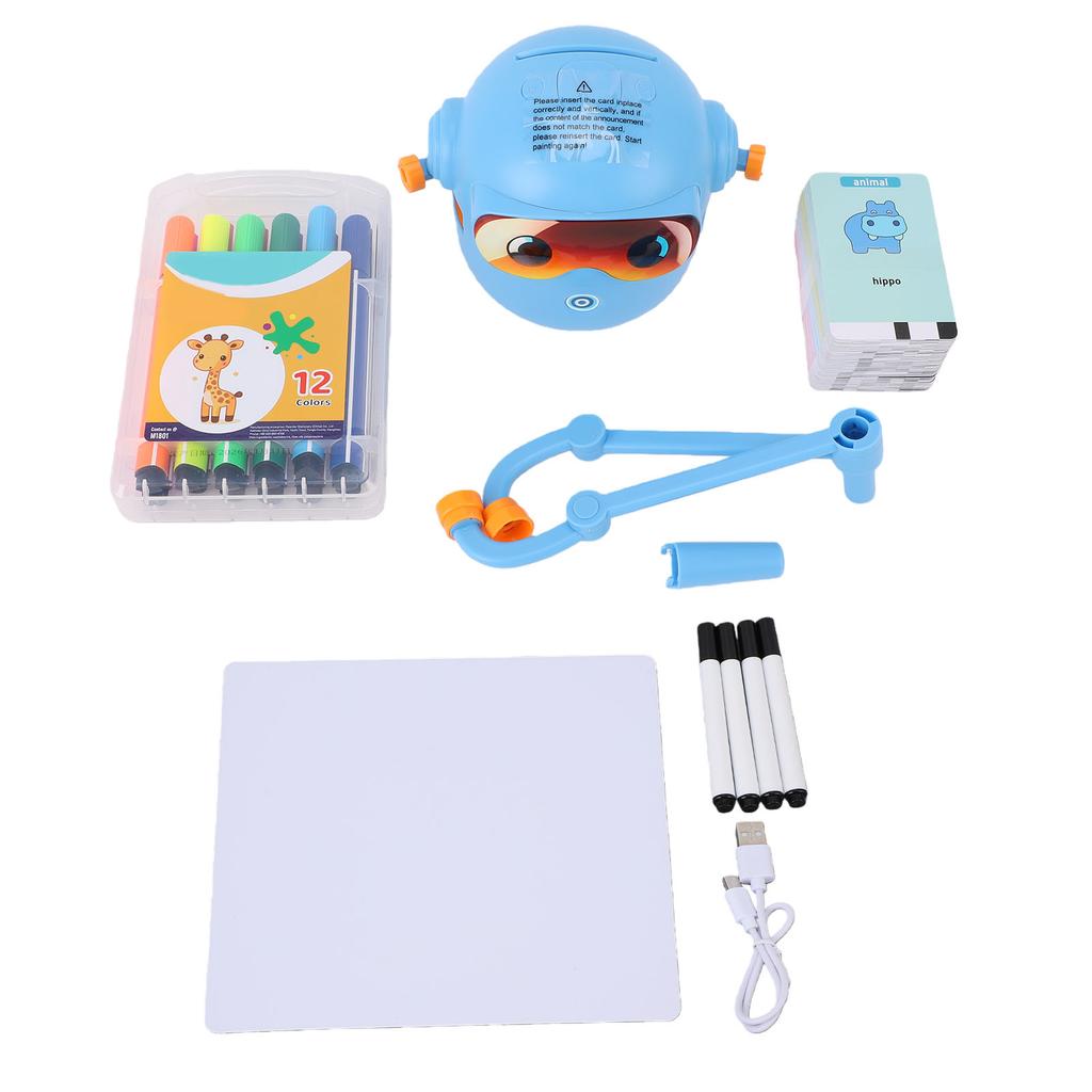 Automatic Drawing Robot Kids Music Drawing Toy Educational Art Robot Drawing Machine
