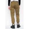 Komine Motorcycle Pants PK-753 Protective Cotton Jogger Pants Beige M