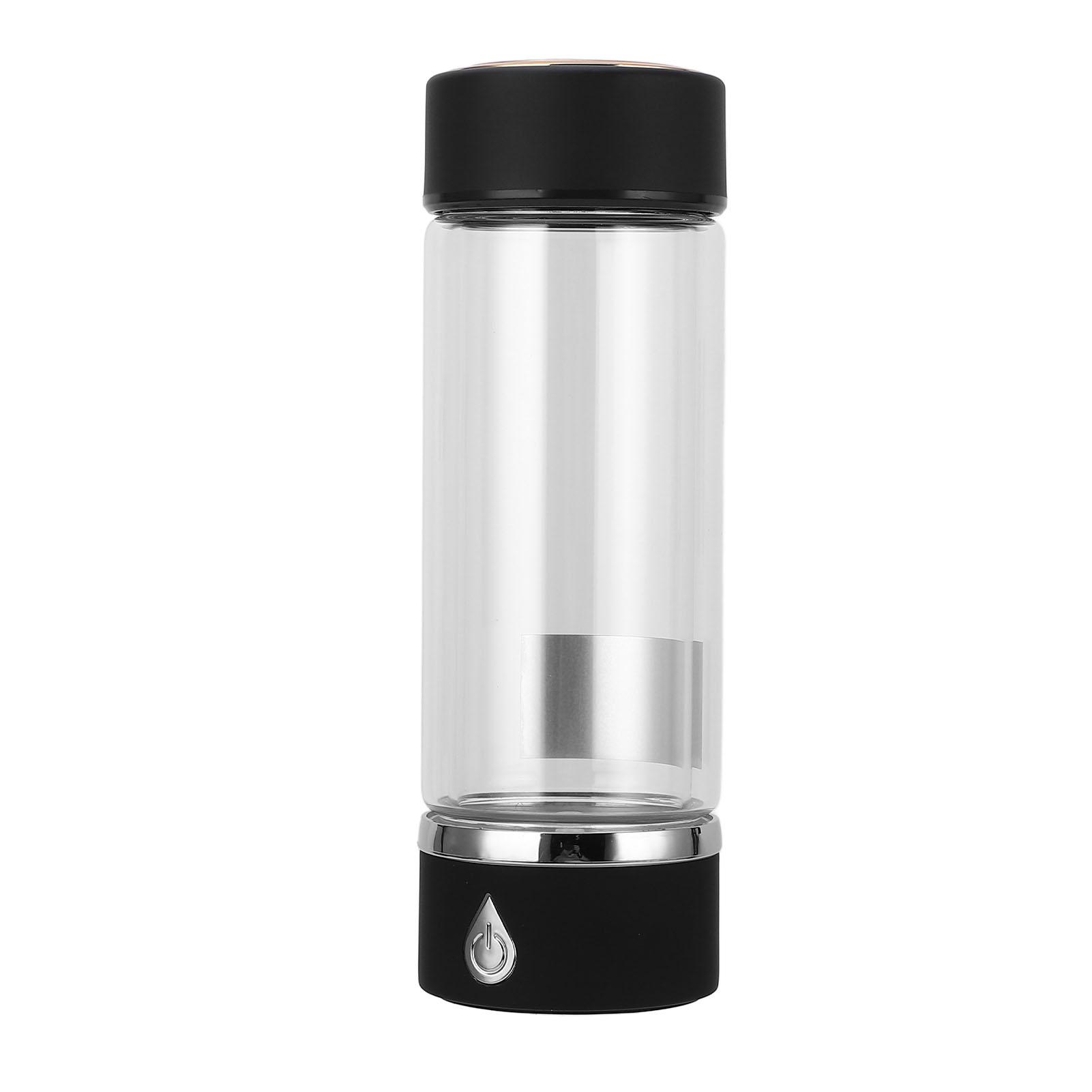 

420ml Hydrogen Water Bottle Maker Portable Rechargeable Hydrogen Rich Water Generator for Daily Travel Fitness