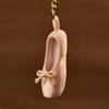 Handmade Ballet Slipper Keyring Stylish Mobile Phone Pendant Bag Accessory Lightweight Key Accessory Gift for Dancers