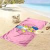 Simpsons Print Beach Towel, Large Soft Quick Dry Towel for Beach Camping Swimming