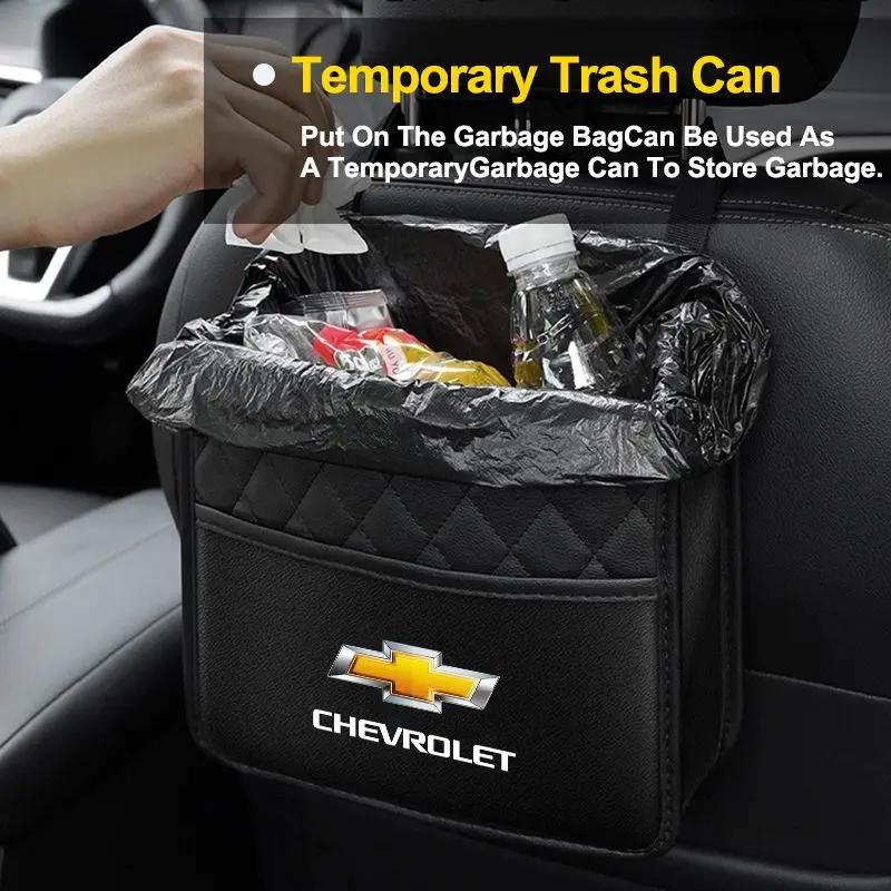 Multifunctional car seat storage bag Leather storage bag For Chevrolet Cruz Mai Rui Bao Cobalt Impala Onix SS pioneer Explorer