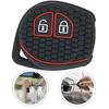 Button Remote Key Cover Case Car Accessories 2 Button Remote Black Key