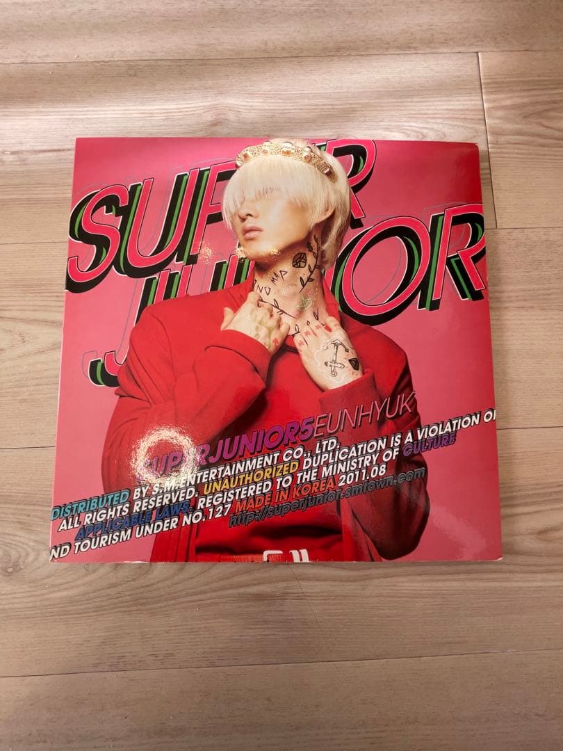 

[USED] Eunhyuk Mr. Simple Korean Version CD Super Junior Vol. 5
