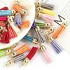 30pcsTiny Tri Layered Keychain Tassels Mini Tassel for Craft Jewelry Making Tassel for Earring Bookmark(Classic Color)