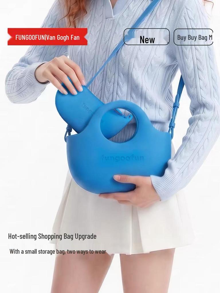 Fungoofun Van Gogh Design Mother-Child Crossbody Bag for Women – Versatile & Multifunctional