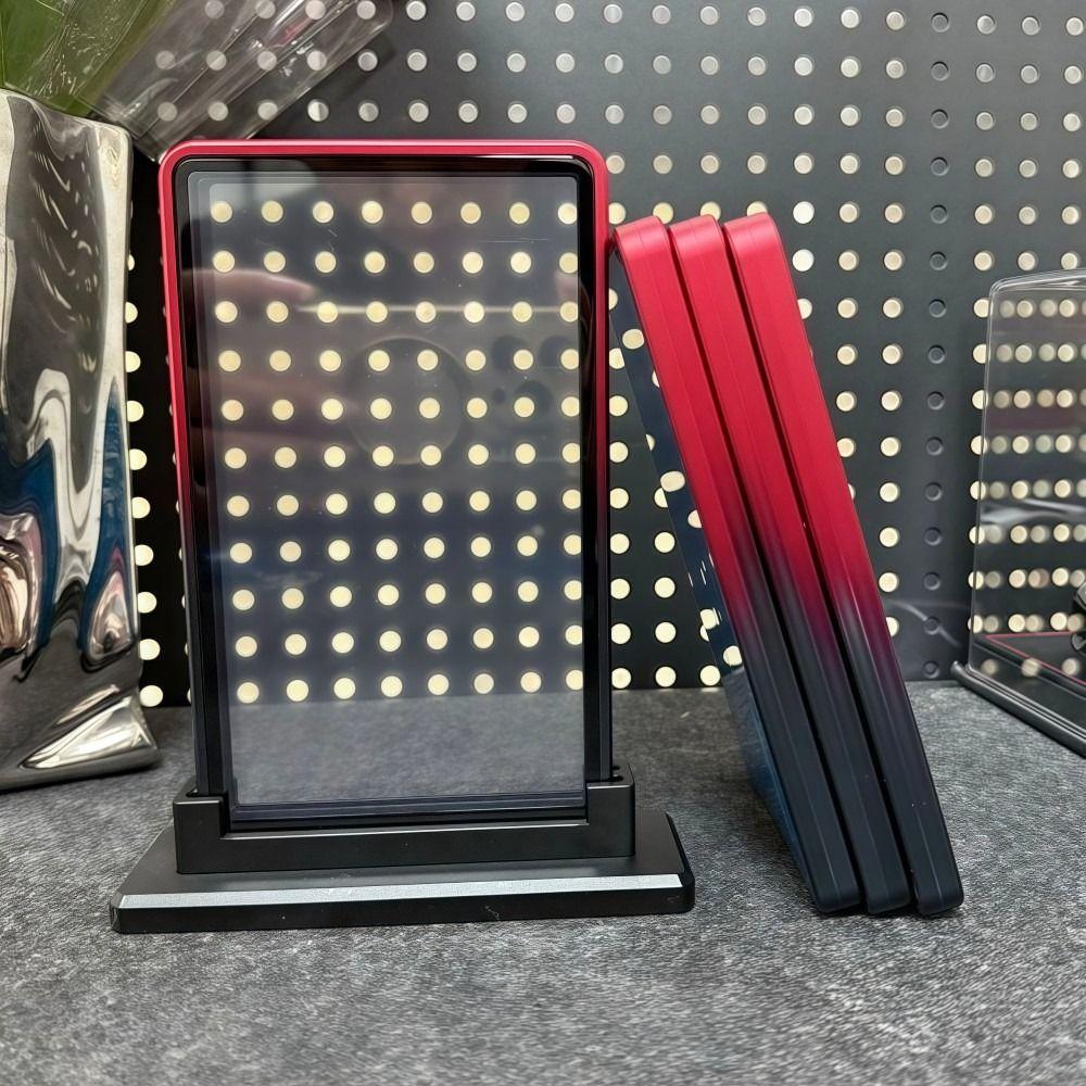 Gradient Color Trading Card Protect Box Double-sided Glass Transparent 35PT PSA/CGC Box Aluminum Alloy UV Protection