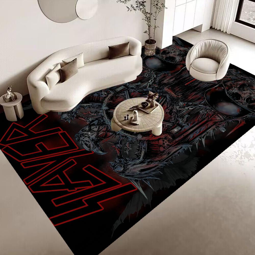 Slayer Zespół Heavy Metal Muzyka Dywanik Podłogowy Antypoślizgowy Wchłaniający Wodę Długi Pasek Poduszka Mata do Sypialni Dywanik Powitalny
