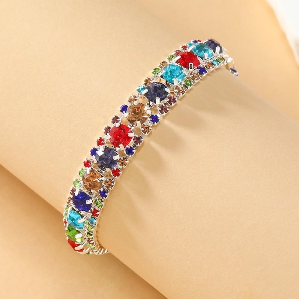 Charm Rhinestone Bracelet Luxury Women's Bracelet Personality Sparkling Bracelet Gifts