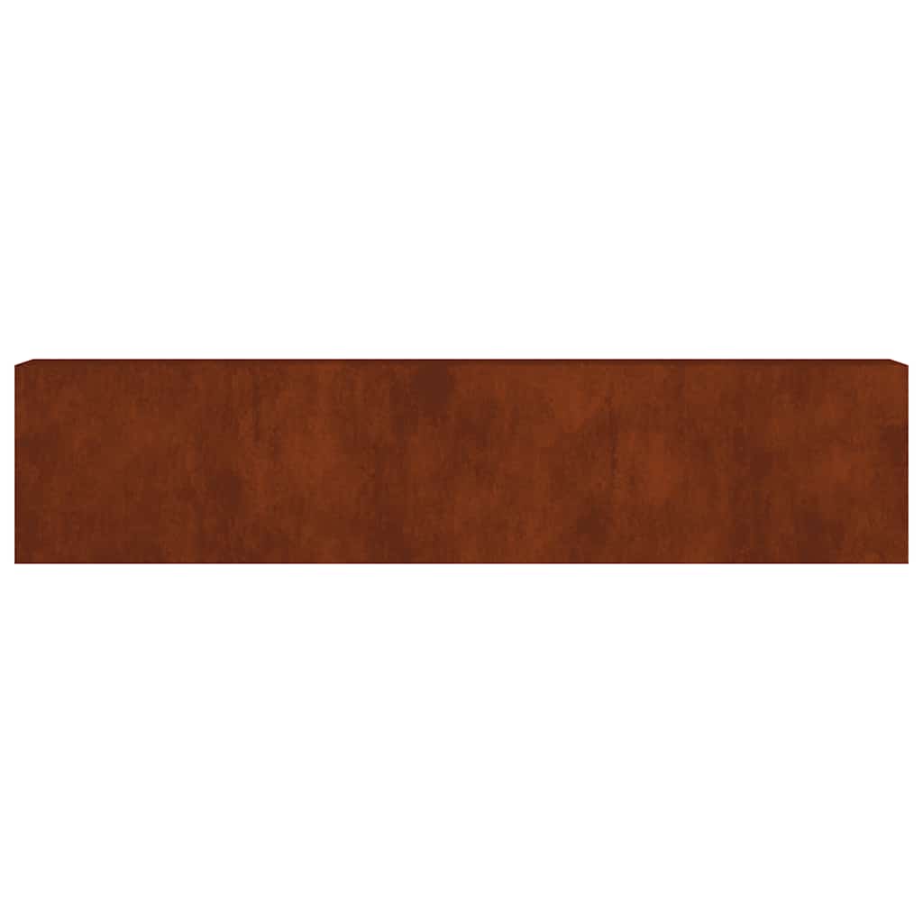 Vidaxl Raised Planter, 360X40X80 Cm, Corten Steel