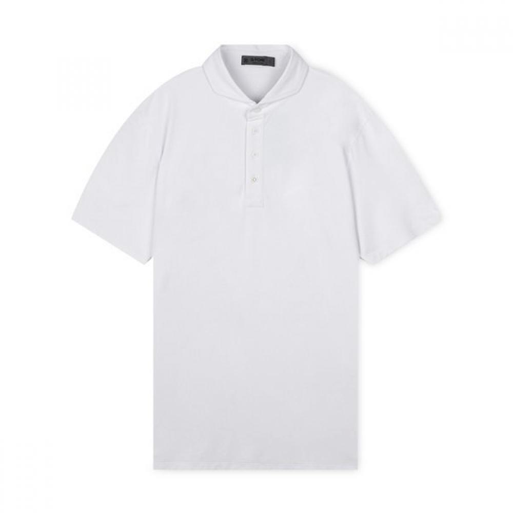 G Fore Men S loGo Embroidered White Polo G4mc0k300 XL