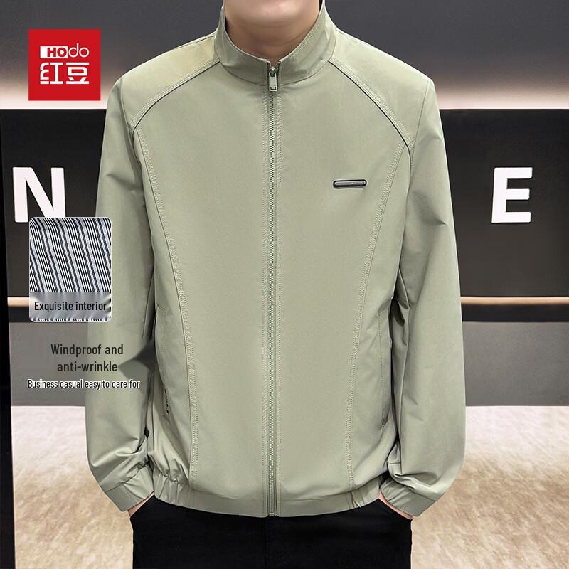 Men's Anti-Wrinkle Stand Collar Jacket