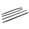 4PCS Car Door Window Weatherstrip AB3Z2625554F Door Window Sealing Strip Moulding Trim for Ranger PX2 PX3 Wildtrak Raptor XLT XL