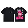 Cardi B Rapper-Themen-Grafik-T-Shirt — Sommer-Mode Ästhetischer Stil | Hohe Qualität 100% Baumwolle Übergroß Unisex Lässig Kurz