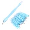 50pcs Double Head Dead Skin Cuticle Trimmer Remover Pusher Nail Cleaner Nail Art Tools