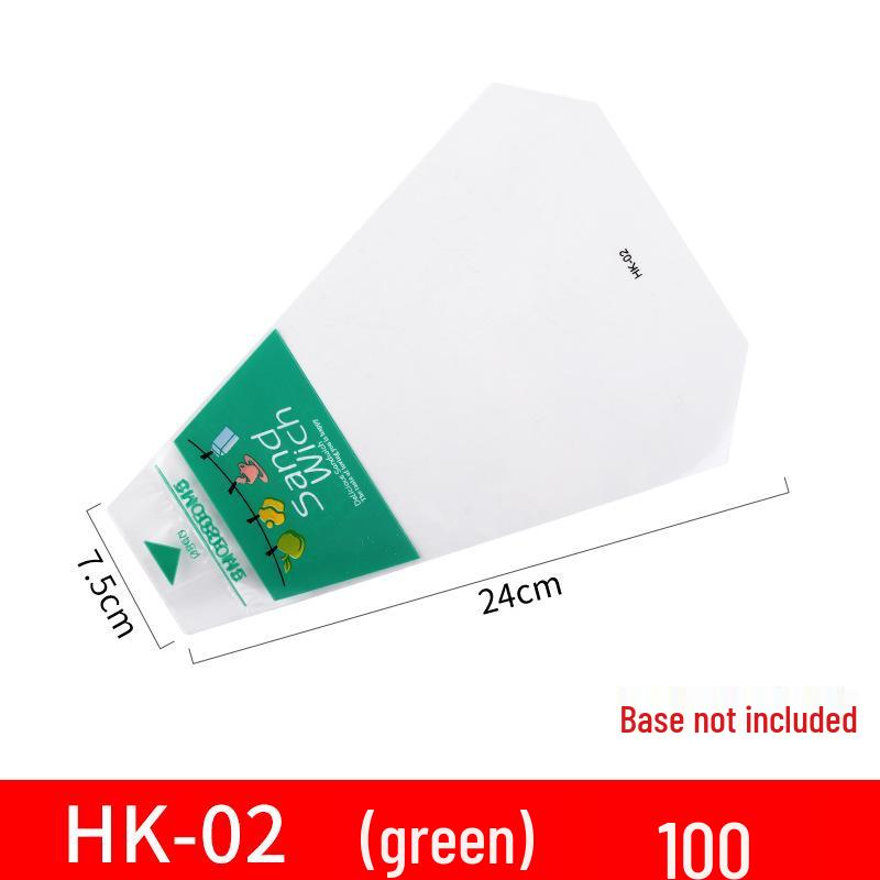 Disposable Transparent Easy-Tear Sandwich and Bread Packaging Bag