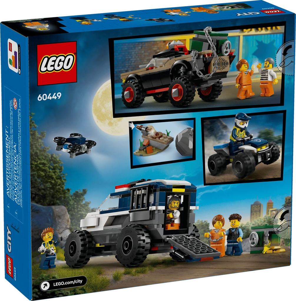 LEGO 60449 City - Police Off-Road Chase