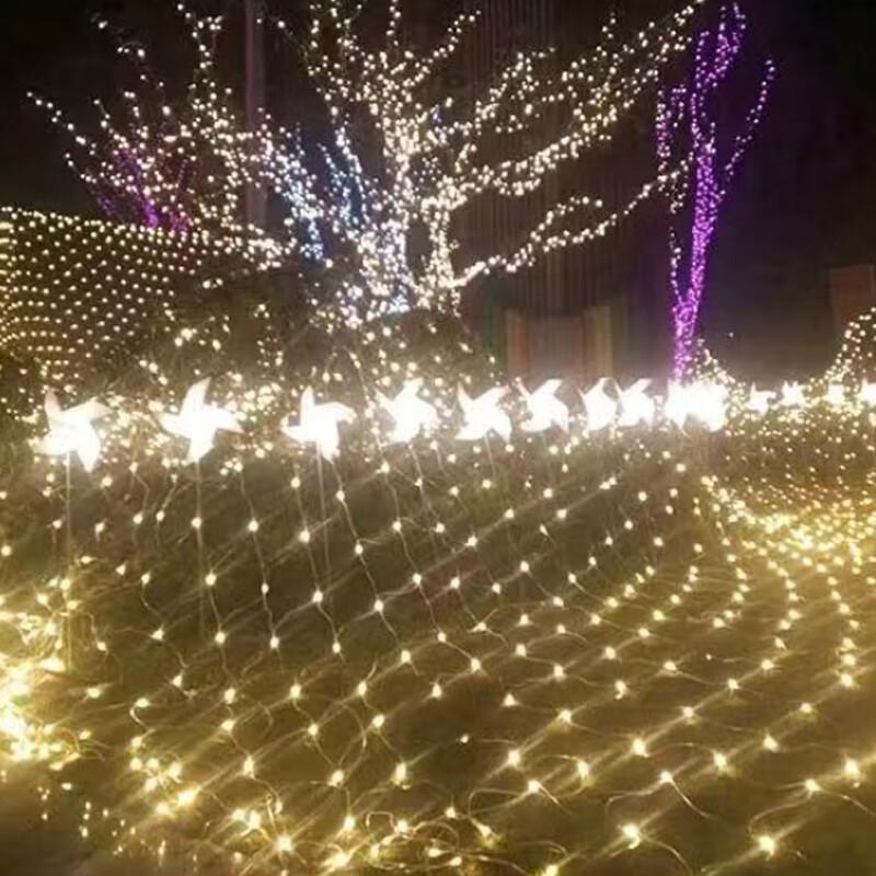 LED Outdoor Decorative Mesh String Lights
