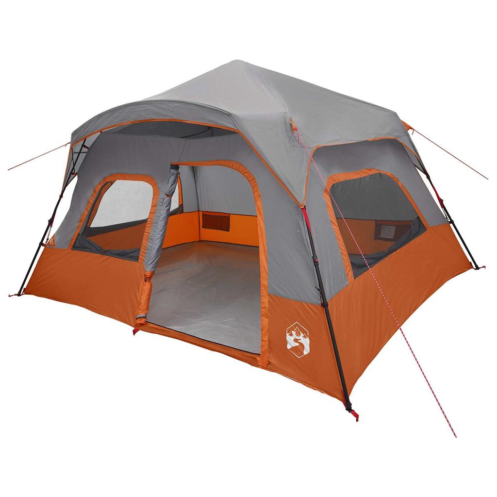 Instant Tent Gray and Orange 340 x 280 x 190 cm