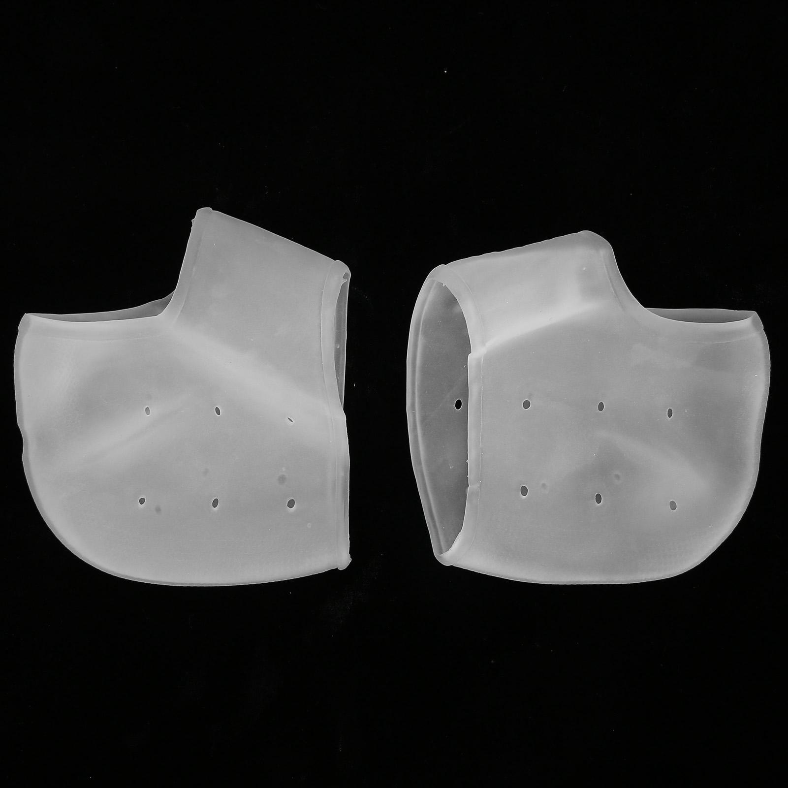 

1 Pair Heel Protectors Breathable Moisturizing Gel Heel Protective Sleeve Pads Foot Care