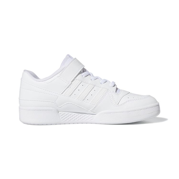 Adidas Forum Low J Triple White Kids Sneakers Cloud-White FY7981