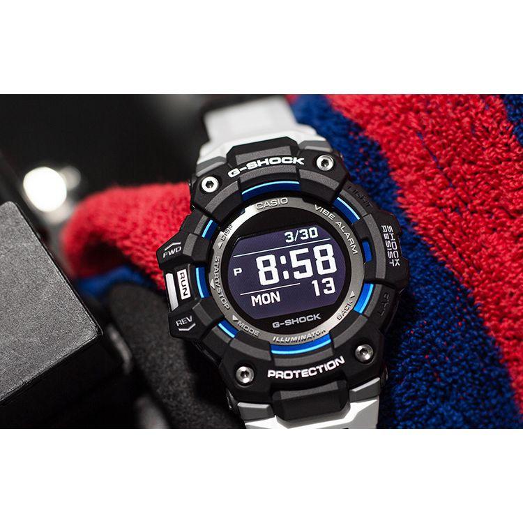 Casio G-Squad G-Shock Series GPS Positioning Pedometer Smart Training Tracker LED Light Quartz Movement Watch Men watches Black GBD-100-1A7PR-PERSON