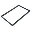 New Radio Panel Ultra-thin 1pc 2 DIN Black Dashboard