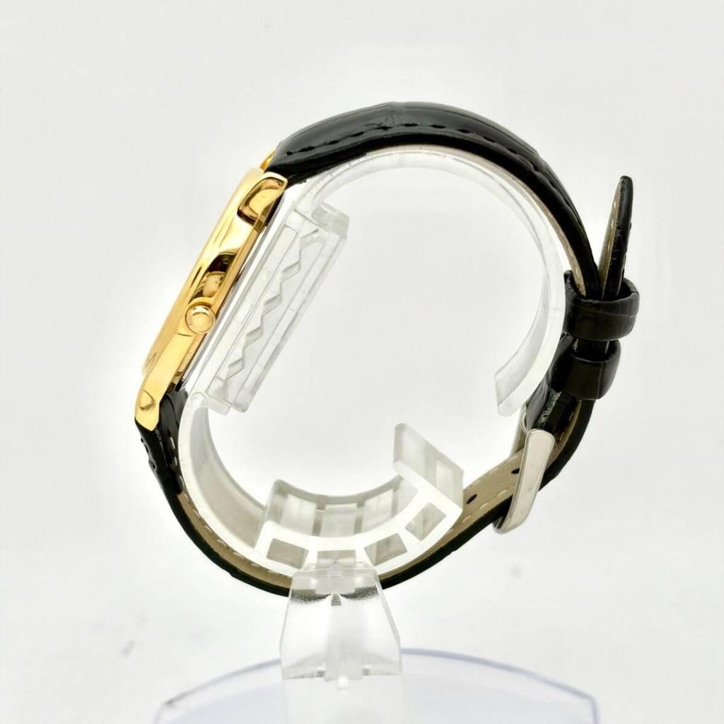 [New Battery] SEIKO Men's Watch Gold 5P31-6A3A 810397 New Belt