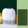 1PC Mini Electric Garlic Chopper 100ml Garlic Press Vegetable Chili Meat Garlic Masher Press USB