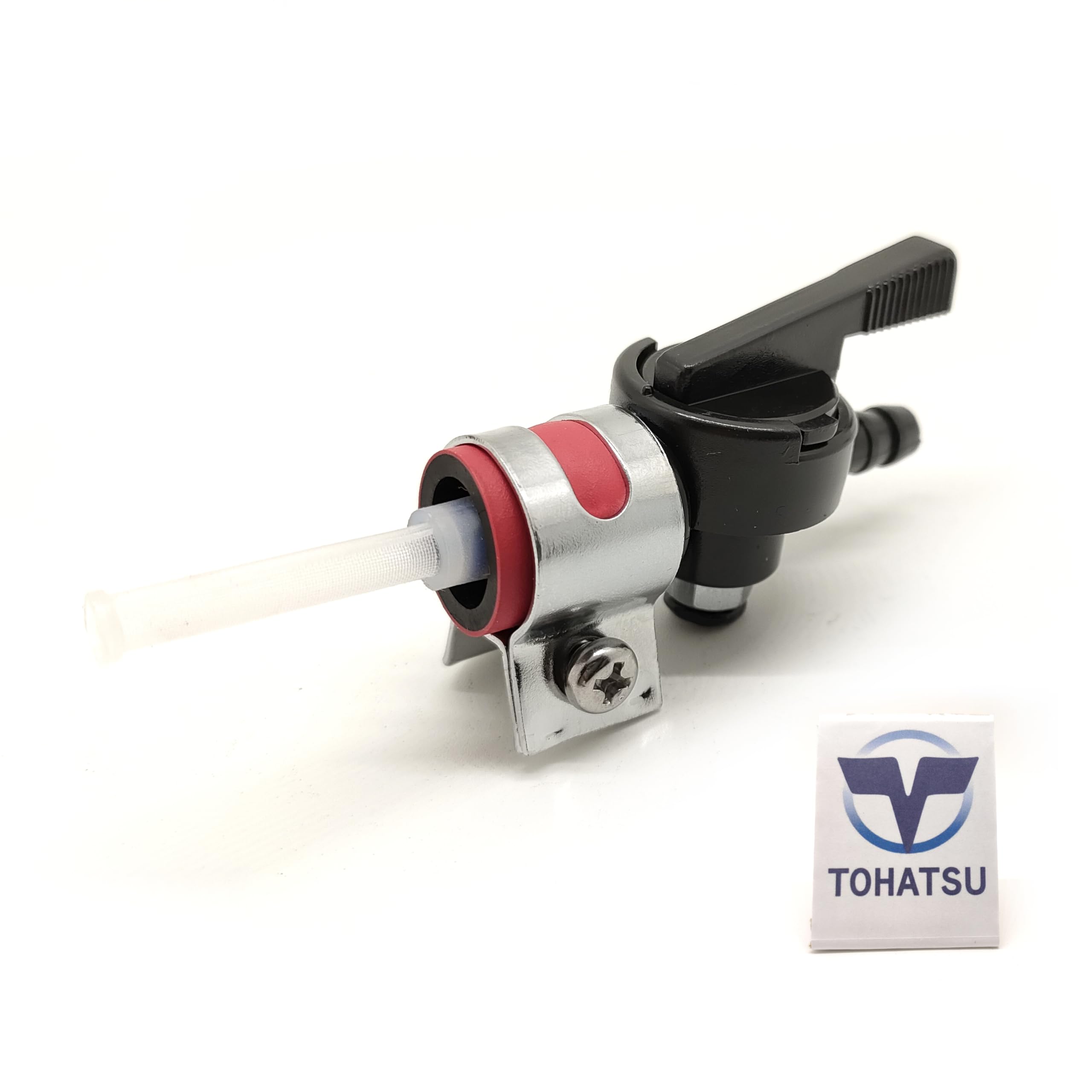 

Tohatsu Outboard Motor Genuine Fuel Cock for 2hp and Outboard Part Number Parts (Fuel Cock) 2-stroke, 3.5hp Motors, 309-70011-0 чёрный