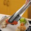 2 Piece Multipurpose Rustless steel Cooking Tongs Slip Polystyrene Grip Heatproof For Roasting Serving