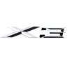 Auto-Logo X1X3X4X5X6GT Wortaufkleber GT-Serie X-Serie Heckbeschriftung