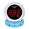 ZMFJH 0-1.00MPA Oil Pressure Gauge NO Sensor for Auto Car Digital Oil Press Meter with Flashing Alarm Red LED Light 12V24V
