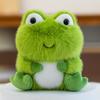 Frog Bear Pig Plush Animal Doll With Soft Fabric For Children Playroom Gift And
