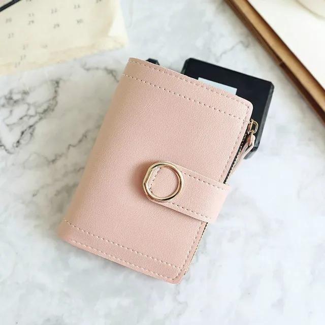 Purse Wallet Card Holder Wallets Small Leather Fashion Brand Ladies Card Bag