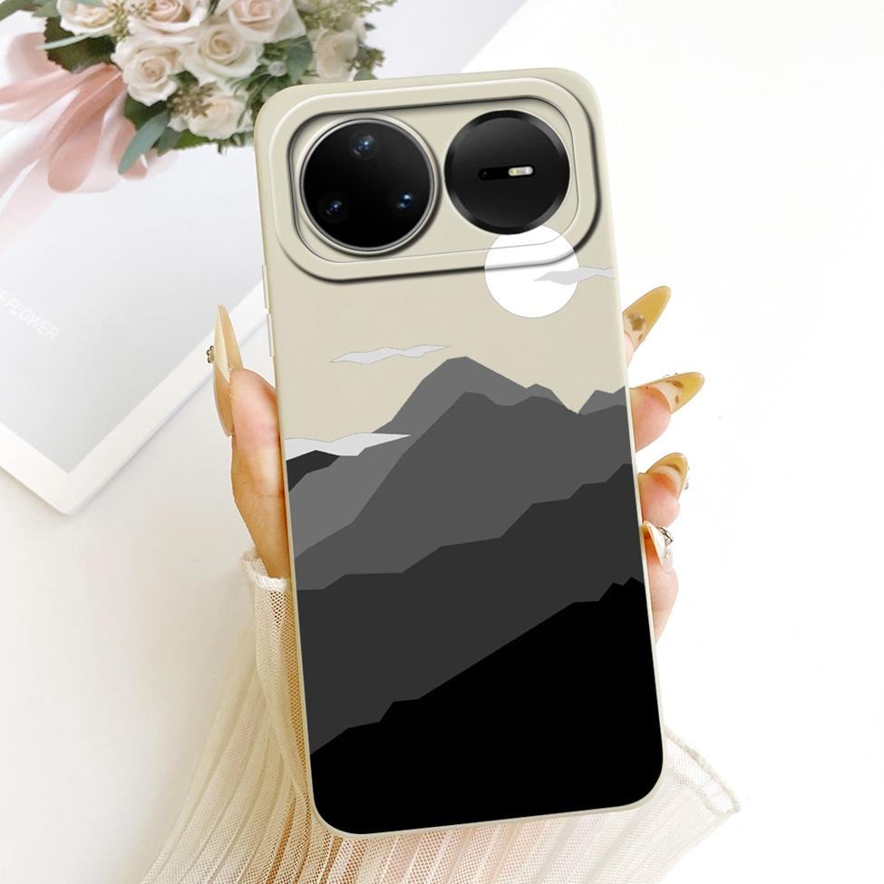 Casing For Huawei Nova 15 Pro Cover Silicone Luxury Fashion Flowers Kawaii Cute Painted Shockproof Case For Huawei KLE-AL00U
