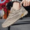 Fashion Lightweight Walking Shoes Classic Casual Sneakers for Mens Mesh Breathable Elastic Lace Shoes Male Workout Sports Running Shoes