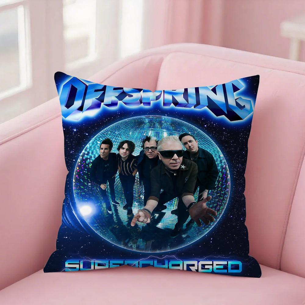 Rock Band The O-Offsprings Supercharged Pillow Case Cover Square Sofa With Pillow Case For Home Use