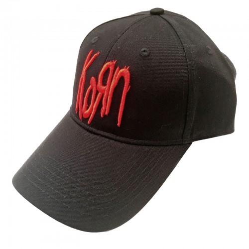 Korn unisex basebollkeps med logotyp för vuxna