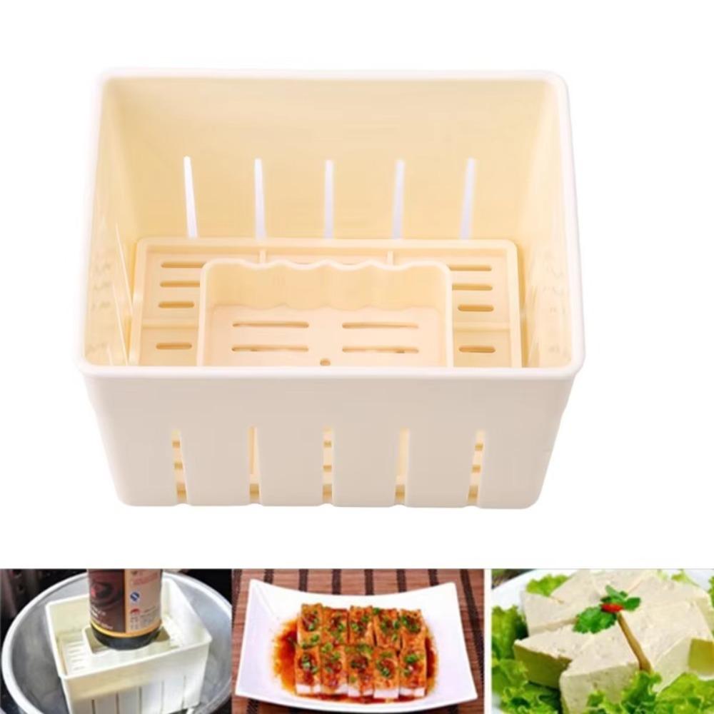 With Cheese Cloth Tofu Maker Box Cooking Tool Set Homemade Tofu Mold New Tofu Press Mould