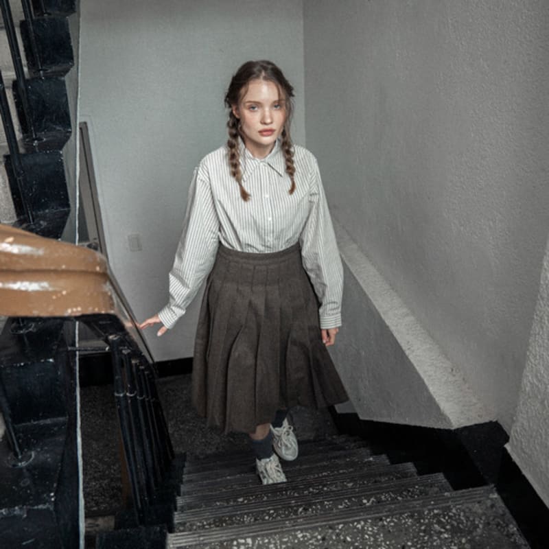 MONTH IN MONTH OUT Loose fit warmer socks CHARCOAL