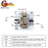 DC 9-14V auf 5V 10A Step-Down Buck-Wandlermodul DC-DC Hochleistungsregler Netzteilmodul Bucker-Platine