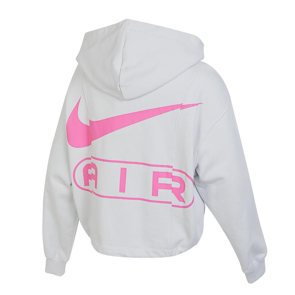 nike grey and pink hoodie
