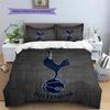 Tottenham Hotspur F.C Pattern Bedding Quilt Set  Home Decoration  Gift (1 * Duvet Cover + 2 * Pillowcase  Without Core)